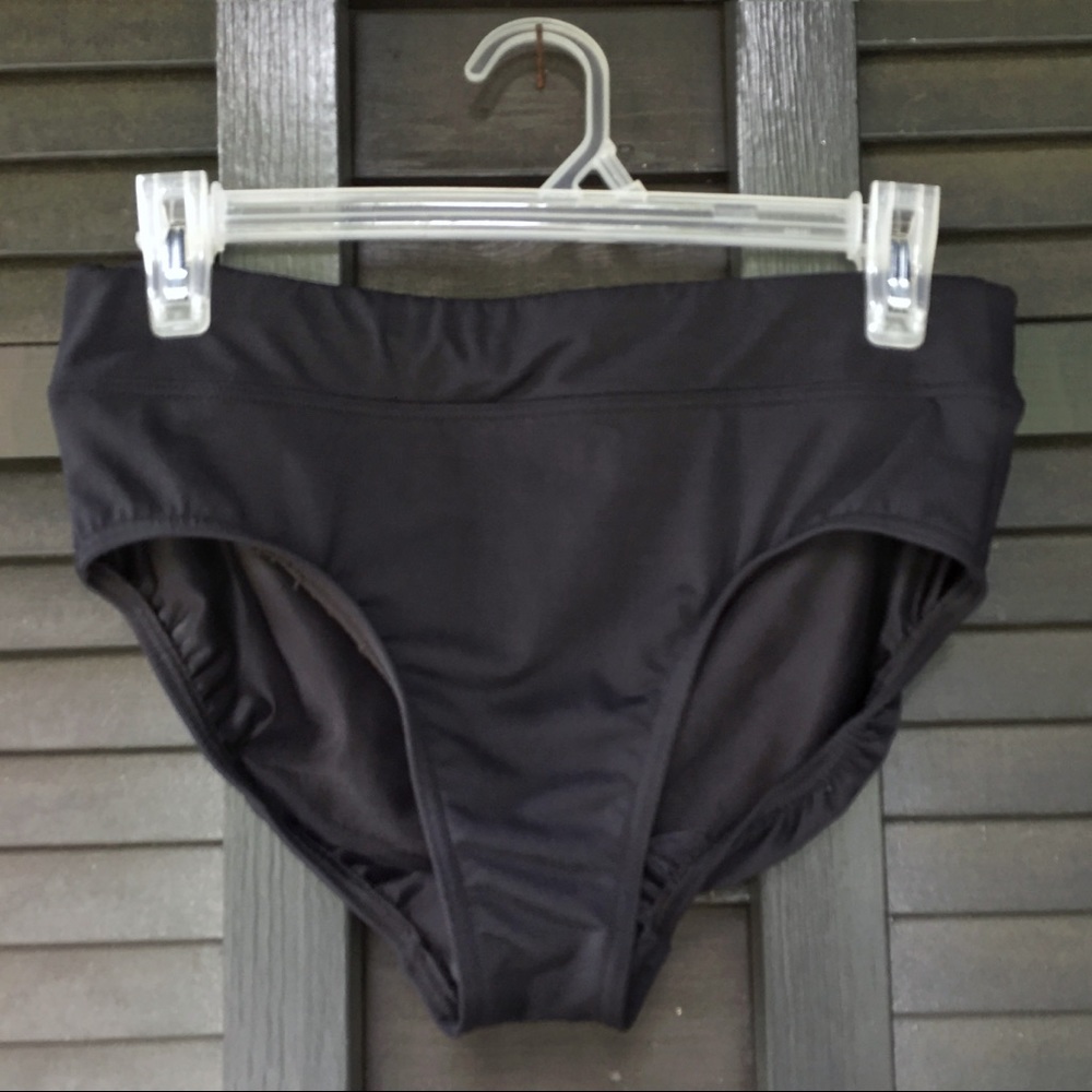 Lands’ End High Waist High Cut Bikini Bottom